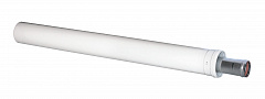 Труба коаксиальная с наконеч. 1м (60/100 мм) антиоблед. универ.